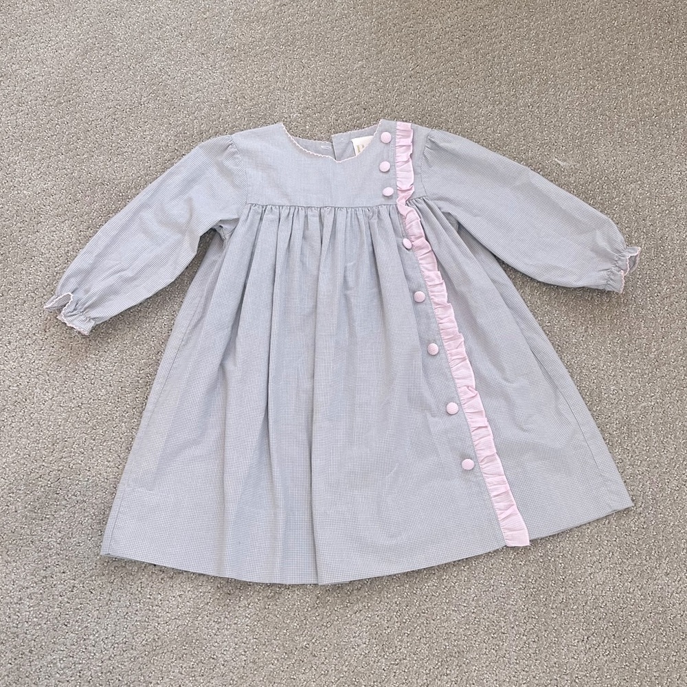 Petit Amour Checkered Dress